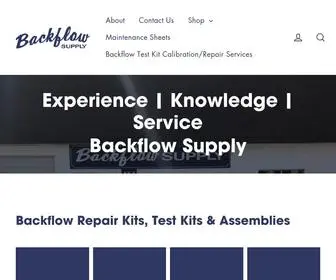 Backflow-Supply.com(Backflow Supply) Screenshot