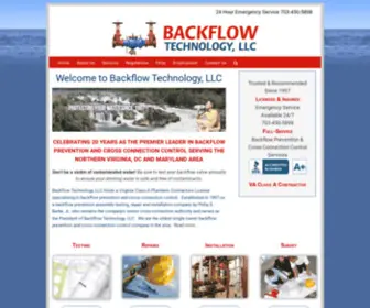 Backflowtechnology.com(Protecting Your Water since 1997) Screenshot