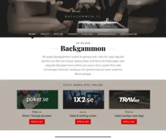 Backgammon.se(backgammon) Screenshot