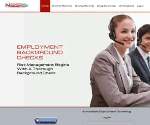 Background-Check-Services.com(National Employment Screening) Screenshot