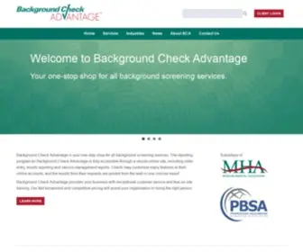 Backgroundcheckadvantage.com(Background Check Advantage) Screenshot