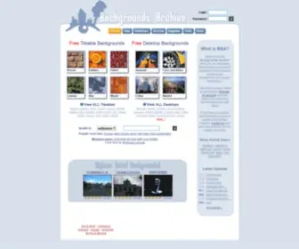 Backgroundsarchive.com(Backgrounds Archive) Screenshot