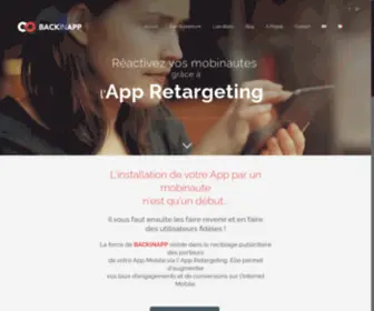 Backinapp.com( App retargeting) Screenshot