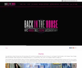 Backinthehouse-Movie.com(House Music NYC documentary movie) Screenshot