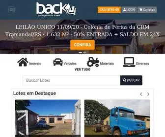 Backleiloes.com.br(Leilões) Screenshot