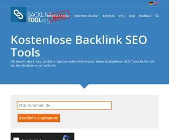 Backlink-Tool.org(Kostenlose Backlink) Screenshot