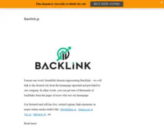 Backlink.jp(Backlink) Screenshot