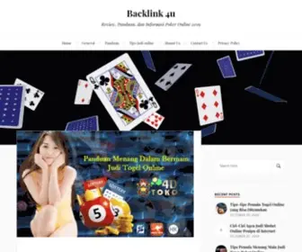 Backlink4U.net Screenshot