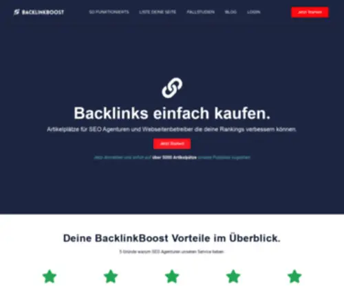 Backlinkboost.net(Web Server's Default Page) Screenshot