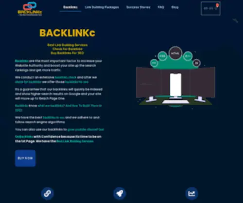 Backlinkc.com(Buy Backlinks Cheap and Build Backlinks) Screenshot