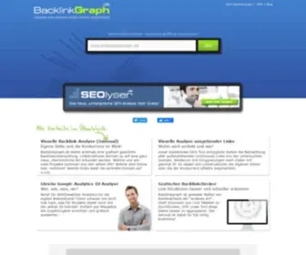 Backlinkgraph.de(Backlinkchecker Backlinktest.com) Screenshot