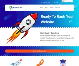 Backlinkhut.com(Free Backlinks for Your Website) Screenshot