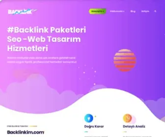 Backlinkim.com(Backlink PaketleriBacklink Paketi Satın Al) Screenshot