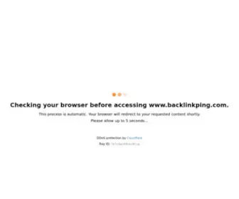 Backlinkping.com(Backling Ping SEO Suite) Screenshot