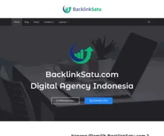 Backlinksatu.com(Digital Agency Indonesia) Screenshot