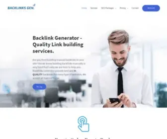 Backlinksgenerator.in(Buy Quality high DA & PA Backlinks at cheap Price) Screenshot