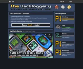 Backloggery.com(The Backloggery) Screenshot