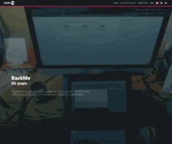 Backme.org(Create) Screenshot