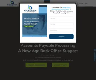 Backofficeaccountants.com(Back Office Accounting) Screenshot