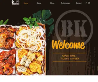 Backoos.ca(Backoos Korean Food) Screenshot