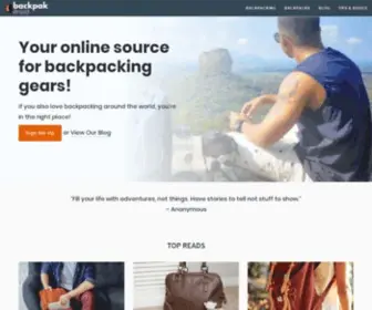 Backpackdroid.com(Backpack Droid) Screenshot