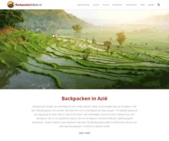 Backpackeninazie.nl(BackpackenInAzië.nl) Screenshot