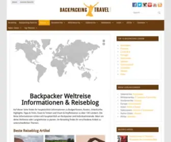 Backpacker-Reise.de(Backpacker Reise) Screenshot