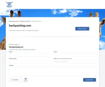 Backpacking.com(Your 1) Screenshot