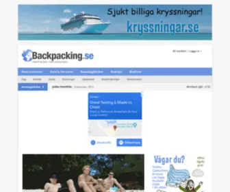 Backpacking.se(Hemma) Screenshot