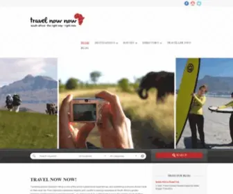 Backpackingsouthafrica.co.za(Travel Now Now) Screenshot