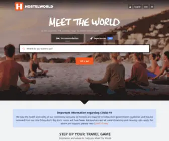 Backpackmail.com(Hostelworld) Screenshot