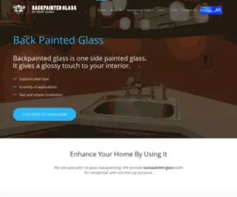 Backpaintedglass.us(Backpainted glass) Screenshot