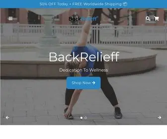 Backrelieff.com(#1 Back Pain Solution) Screenshot