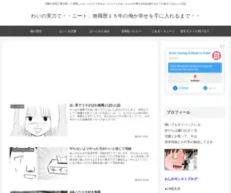 Backretarou.com(わいの実力で) Screenshot