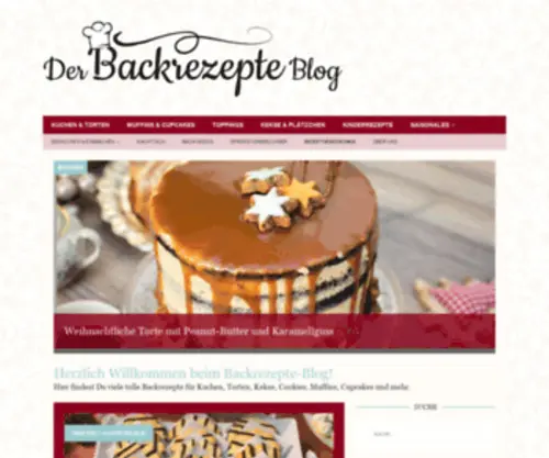 Backrezepte-Blog.de(Backrezepte Blog) Screenshot
