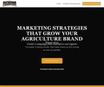 Backroad-Productions.com(Authentic Storytelling Designed to Ignite Your Brand) Screenshot