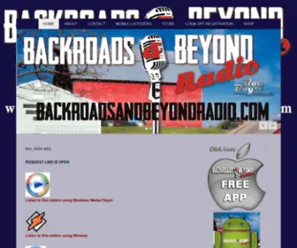 Backroadsandbeyondradio.com(Backroadsandbeyondradio) Screenshot