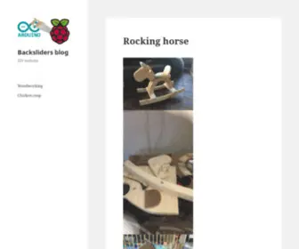 Backslider.nl(DIY website) Screenshot