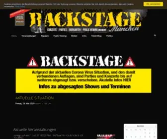 Backstage.info(Backstage info) Screenshot