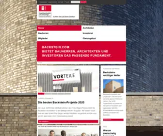Backstein.com(Portal f) Screenshot