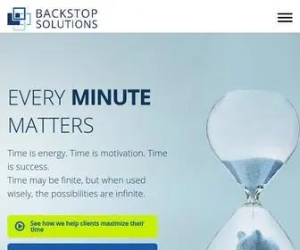 Backstopsolutions.com(Backstop Solutions Group) Screenshot