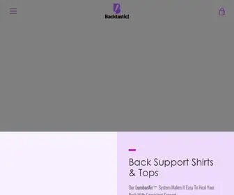 Backtastic.com(Wearable air) Screenshot