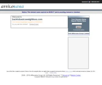 Backtobasicsweightloss.com(Forsale Lander) Screenshot