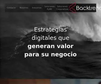 Backtrend.com(Home) Screenshot