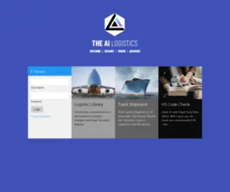Backup-Theailogistics.com(THE AI LOGISTICS) Screenshot