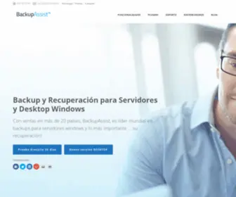 Backupassist.es(Backup y copias seguridad servidores Windows) Screenshot