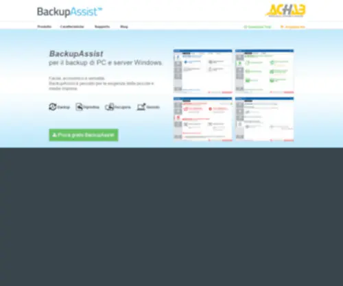 Backupassist.it(Achab) Screenshot