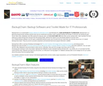 Backupchain.net(Backup hyper) Screenshot