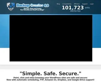 Backupcreator.com(Backup Creator) Screenshot