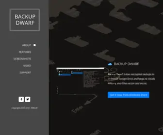 Backupdwarf.com(Backup Dwarf) Screenshot